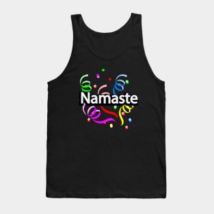 Namaste typographic artwork Tank Top